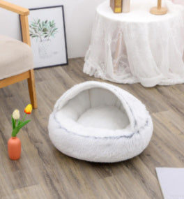 2 In 1 Dog And Cat Bed Pet Winter Bed