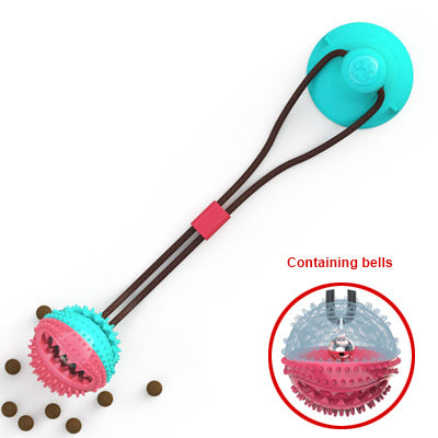 Dog Toys Silicon Suction Cup Tug