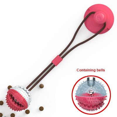 Dog Toys Silicon Suction Cup Tug