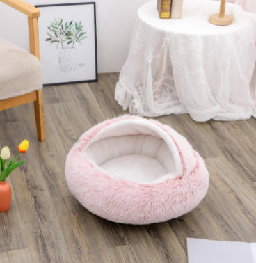 2 In 1 Dog And Cat Bed Pet Winter Bed