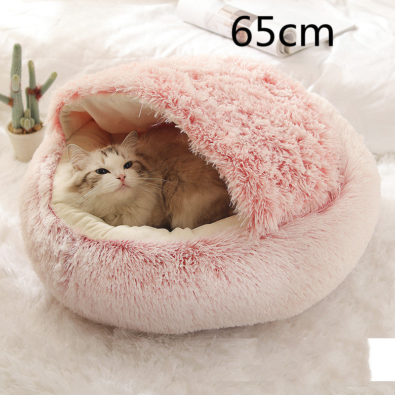 2 In 1 Dog And Cat Bed Pet Winter Bed