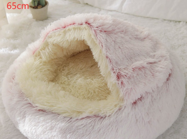 2 In 1 Dog And Cat Bed Pet Winter Bed