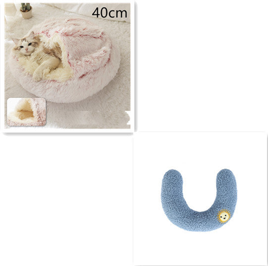 2 In 1 Dog And Cat Bed Pet Winter Bed