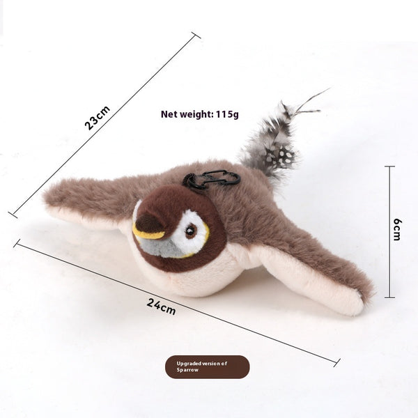 Interactive Cat Plush Toys For Indoor