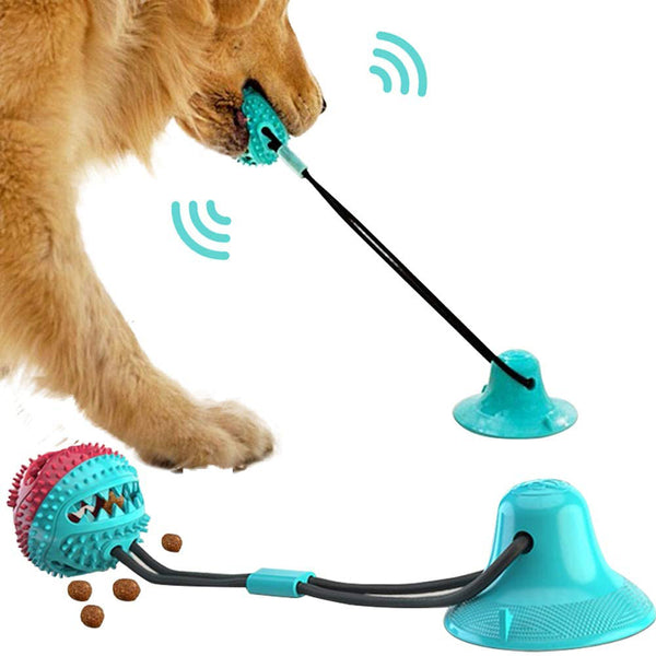 Dog Toys Silicon Suction Cup Tug